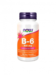 NOW B-6 100 mg 100 caps / Витамин В6