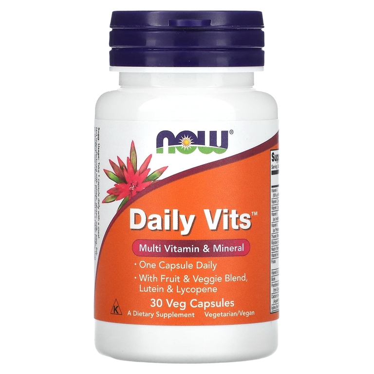 Купить now daily vits 30 vcaps / универсальные витамины | Life