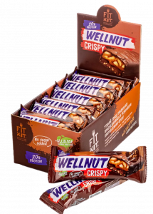 Fit Kit Wellnut 45 g / Батончики 