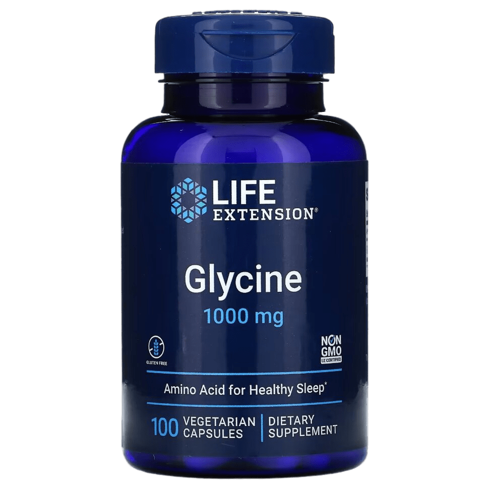 Купить life extension glycine 1000 mg 100 vcaps / глицин | Life