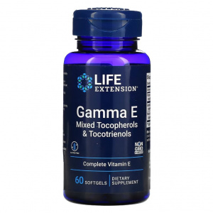 Life Extension Gamma E 60 caps / Гамма Е 