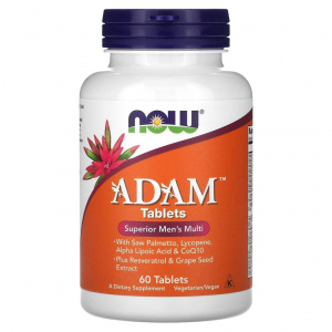 NOW Adam Men's Multi 60 tabs / Мужские витамины 