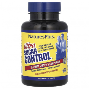 Nature's Plus Ultra Sugar Control 60 tabs / Общее укрепление организма