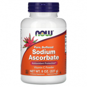 Now Sodium Ascorbate,  8 oz / Витамин С 