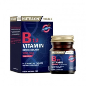 Nutraxin Vitamin B12 1000 mcg 60 tabs / Витамин B12