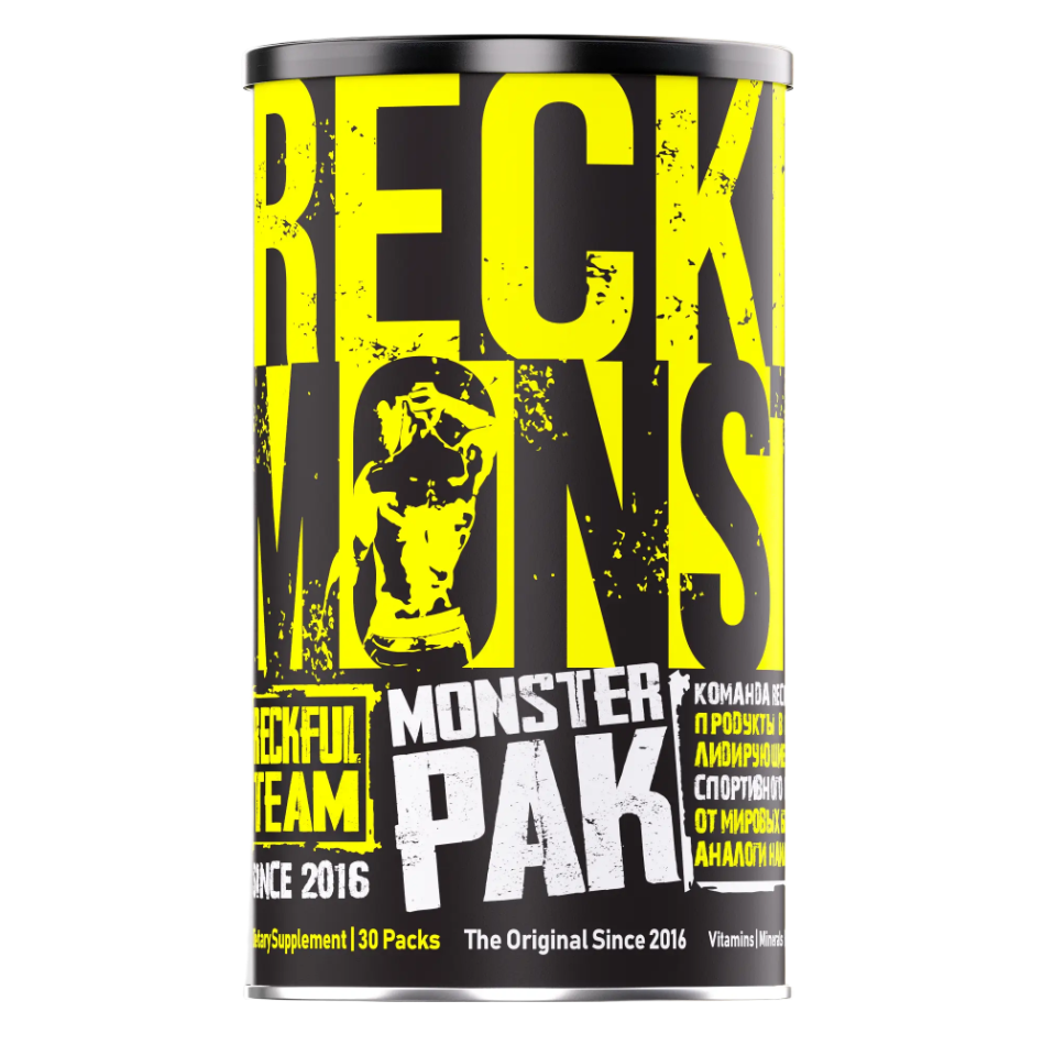 Купить reckful monster pak 30 packs / мультивитамины | Life