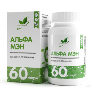 NaturalSupp Alpha Men 60 caps / Тестобустер