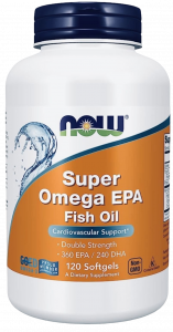 NOW Super Omega EPA 120 soft / Омега - 3 