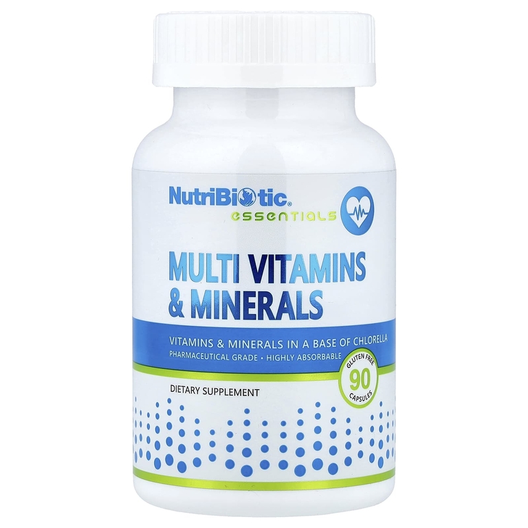 Купить nutribiotic multi vitamins & minerals 90 caps / мультивитамины | Life
