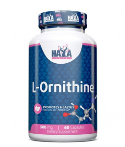 Haya Labs L-Ornithine 500 mg 60 caps / Орнитин