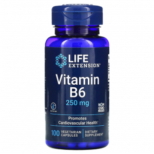 Life Extension Vitamin B6 250 mg 100 caps / Витамин В6