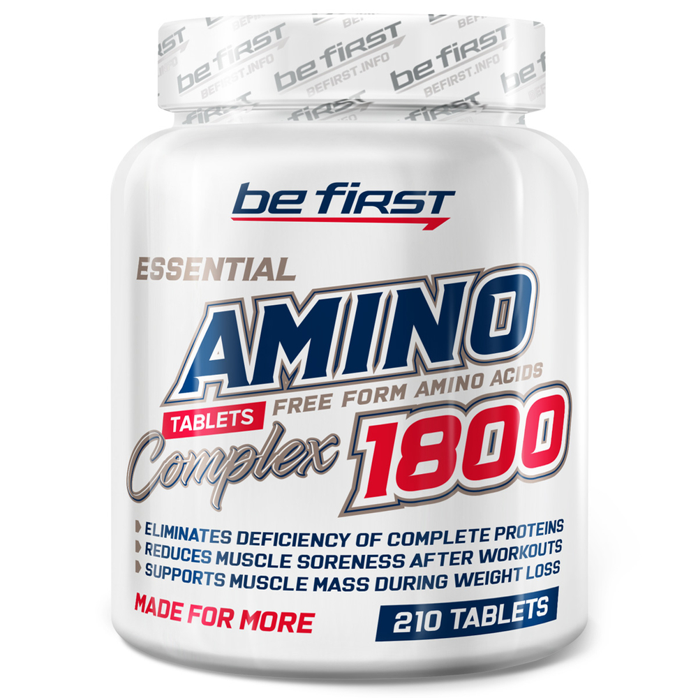 Купить be first amino 1800 complex 210 tabs / аминокислоты* | Life