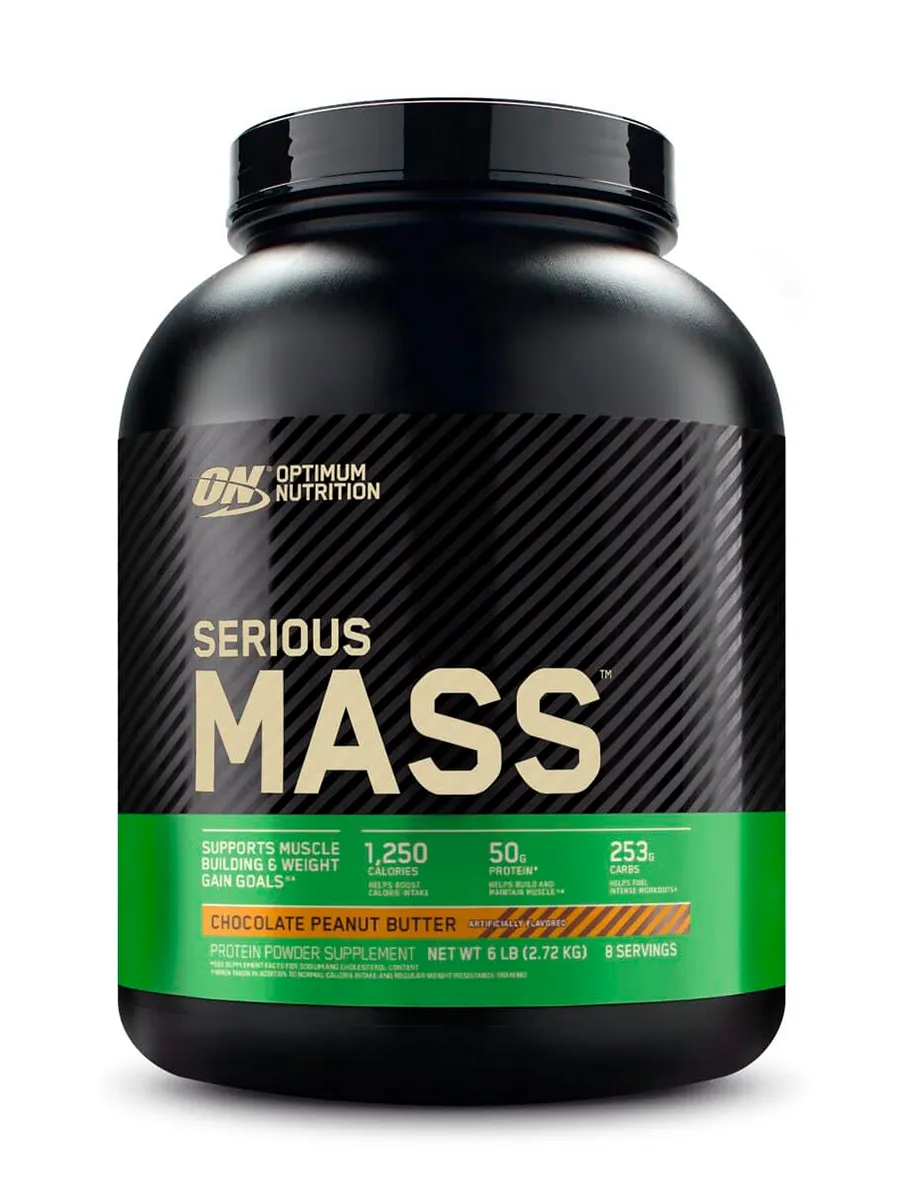 Купить optimum nutrition serious mass 2720 g / гейнер  | Life