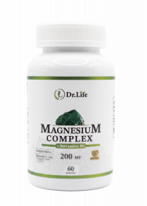 Dr.Life Magnesium Complex + B6 60 caps / Магний
