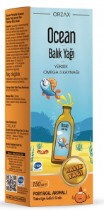 Orzax Ocean Fish Oil Syrup 150 ml / Рыбий жир 