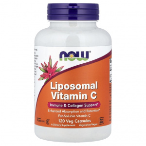 NOW Liposomal Vitamin C 120 vcaps / Витамин С