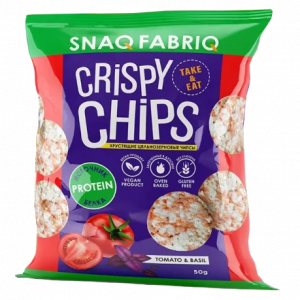 Snaq Fabriq Crispy Chips 50g / Чипсы 
