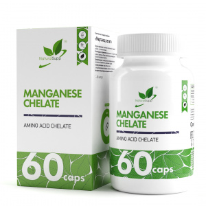 NaturalSupp Manganese Chelate 60 caps / Марганец