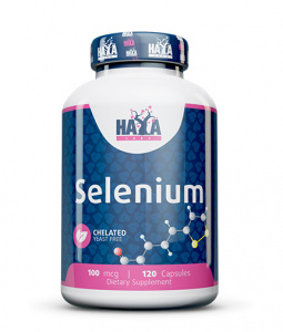 Haya Labs Selenium Chelated 100 mcg 120 caps / Селен