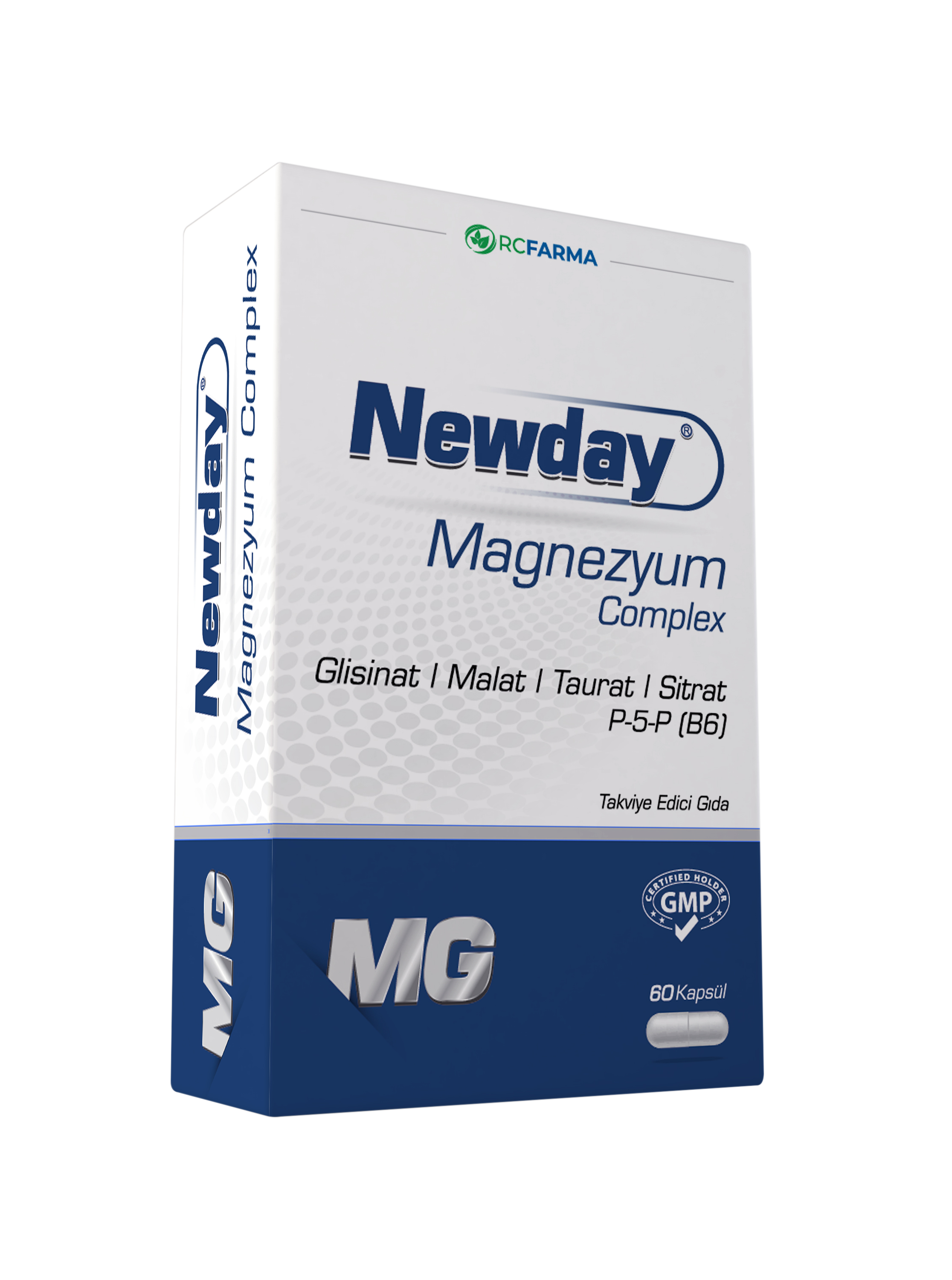 RCFarma Newday Magnesium Complex 60 caps / Магний 