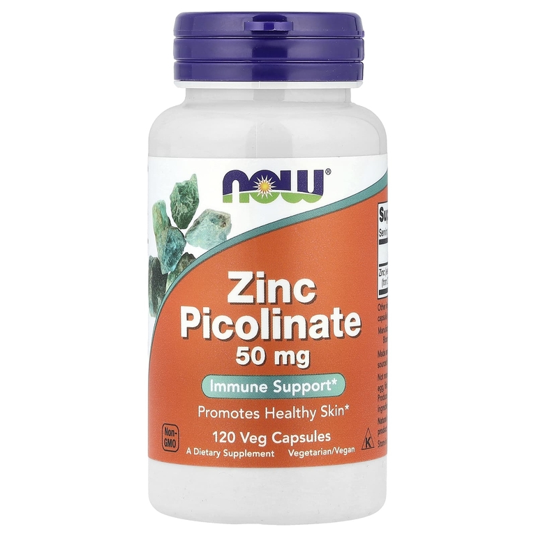 NOW Zinc Picolinate 50 mg 120 caps / Цинк