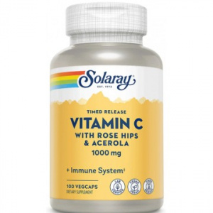 Solaray Vitamin C Rose & Acerola 1000 mg 100 caps / Витамин С 