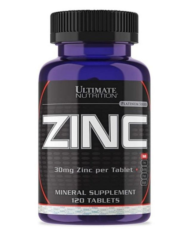Ultimate Nutrition Zinc 30 mg 120 tabs / Цинк