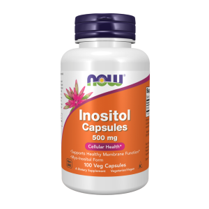 NOW Inositol 500 mg 100 vcaps / Витамин В8 Инозитол 