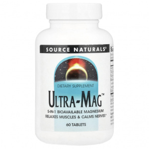 Source Naturals Ultra Mag 60 tabs / Магний