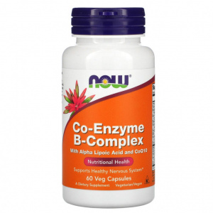 NOW Co-Enzyme B-Complex 60 vcaps / Б - Комплекс*