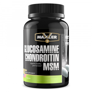 Maxler Glucosamine Chondroitin MSM 90 tabs / Хондропротекторы 