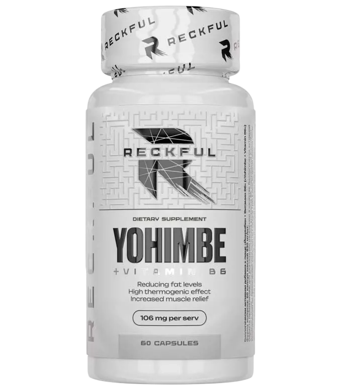 Купить reckful yohimbe 60 caps / йохимбе | Life