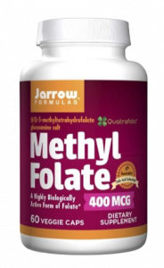 Jarrow Formulas Methyl Folat 400 mcg 60 vcaps / Метил фолат