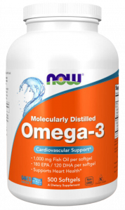 NOW Omega-3 500 soft / Омега - 3 