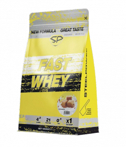 Steel Power Fast Whey 450g (пакет) / Сывороточный протеин 