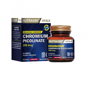 Nutraxin Chromium Picolinate 200 mcg 90 tabs / Хром