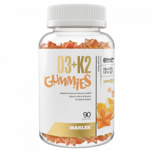 Maxler D3 K2 90 Gummies / Витамин Д для детей