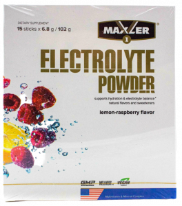 Maxler Electrolyte Powder 15 serv 6,8 g / Изотоники