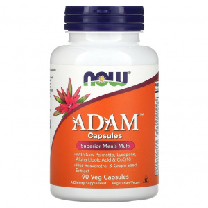 NOW Adam Male Multi 90 vcaps / Мужские витамины
