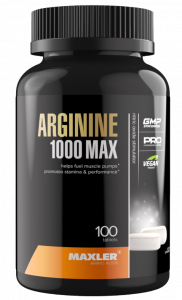 Maxler Arginine 1000 Max 100 tabs / Аргинин