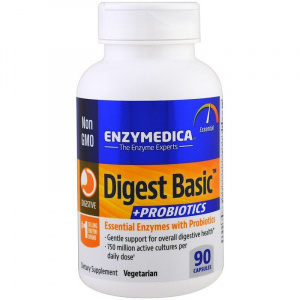Enzymedica Digest Basic + Probiotics 90 caps / Ферменты