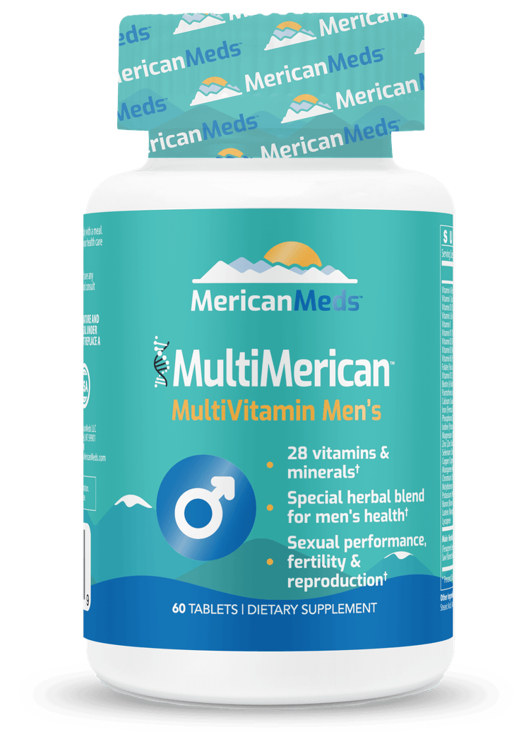 Купить mericanmeds multivitamin men's 60 tabs / мужские витамины | Life