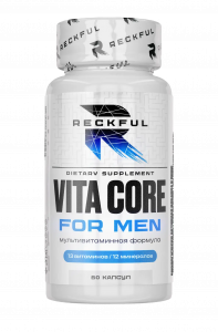 Reckful Vita Core for Men 60 caps / Мужские витамины