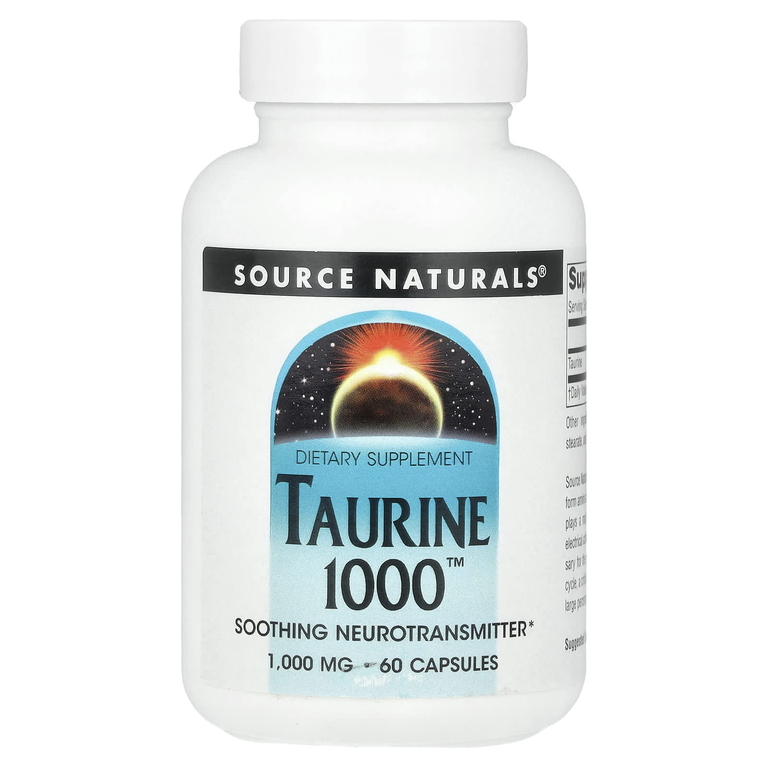Купить source naturals taurine 1000 mg 60 caps / таурин | Life