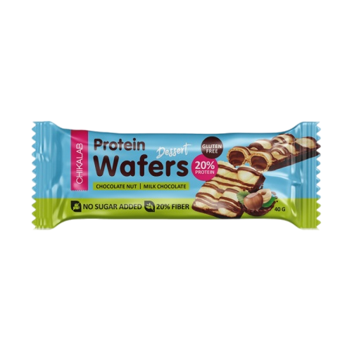 Купить chikalab protein wafers dessert 40 g / вафли  | Life