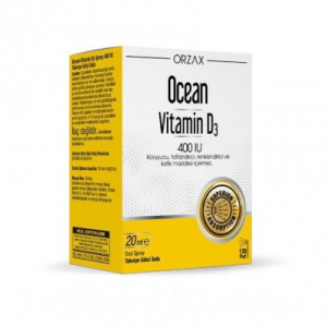 Orzax Ocean Vitamin D3 400 IU 20ml / Витамин D3