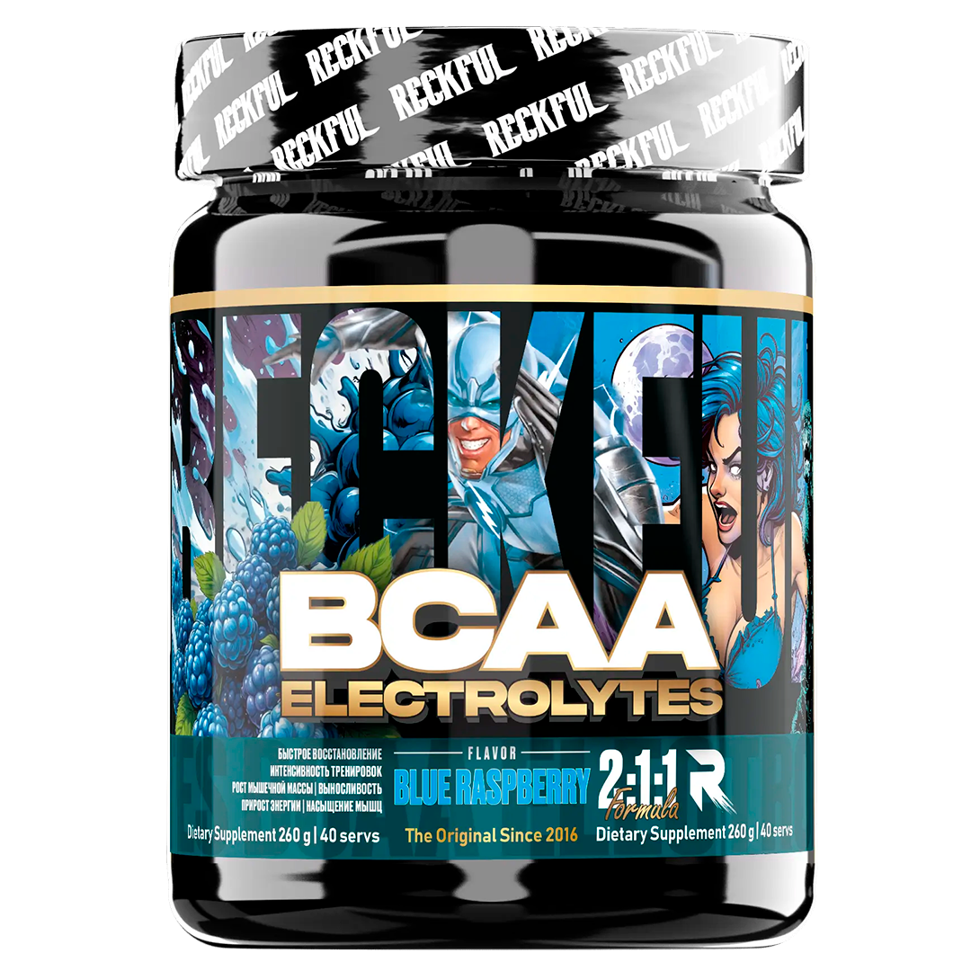 Купить reckful bcaa + eleсtrolytes 260 g / bcaa  | Life