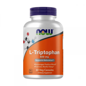 NOW L-Tryptophan 500 mg 60 vcaps / 5 HTP 