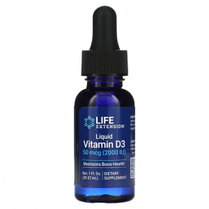 Life Extension Liquid Vitamin D3 2000 ME 29.57 ml / Витамин Д3