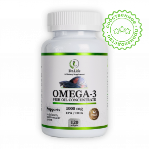 Dr.Life Omega 3 35% 120 softgel / Омега 3 (М)